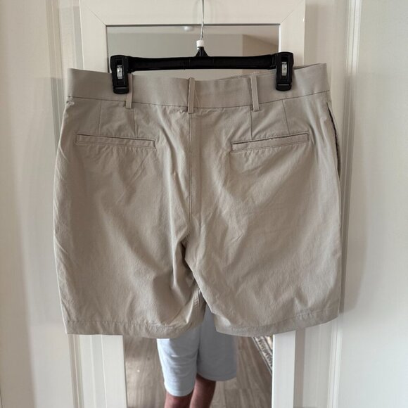 Men's Western Rise Flat Front Shorts Size 34 Color Grey - Picture 4 of 4